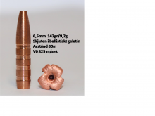 CopperBear 7mm (.284) FMJ 154gr/10,0gram