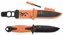 Browning Kniv Ignite orange (integrerat tändstål)