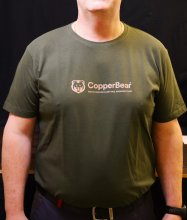 CopperBear T-shirt med tryck