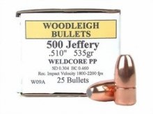 Woodleigh 500 Jeffery .510