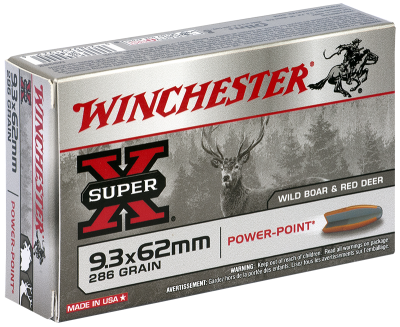 Winchester 9,3X62 POWER POINT 286gr