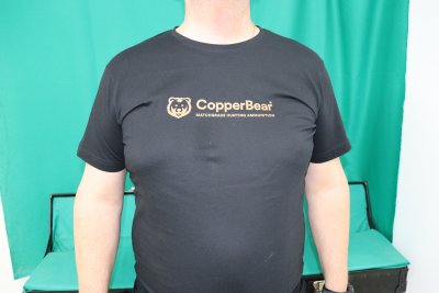 CopperBear T-shirt Svart med tryck