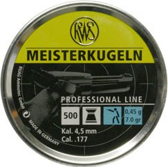 RWS Meisterkugeln Luftpistol 4.5mm